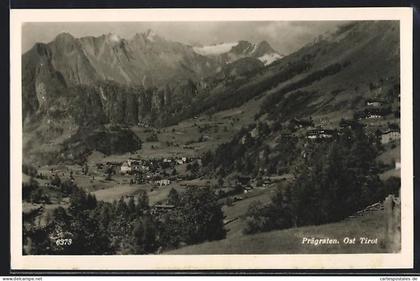AK Prägraten /Ost-Tirol, Ortsansicht aus der Vogelschau