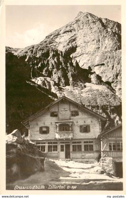 Grawandhuette 1640m Zillertal AT im Zillertal