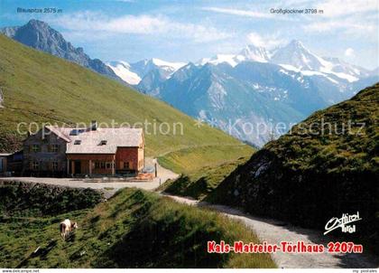 Kals Grossglockner Kals Matreier Toerlhaus mit Blick zum Grossglockner Hohe Taue