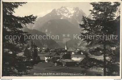 Mayrhofen Zillertal Gruenberg