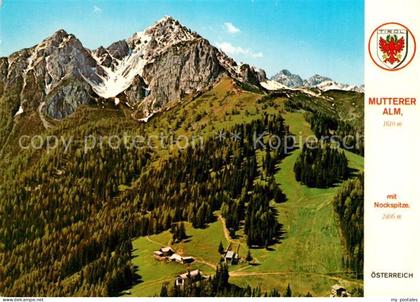 Mutters Tirol Mutterer Alm Fliegeraufnahme