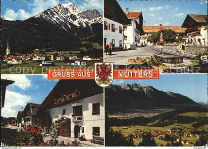 Mutters Tirol Panorama Teilansicht Marktplatz