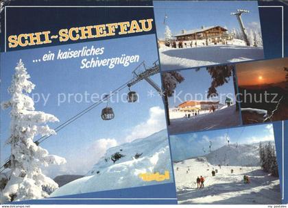 Scheffau Wilden Kaiser Personen-Gondelbahn Brandstadl Bergstation