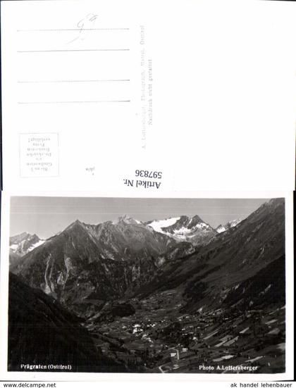 597836,Foto Ak Prägraten am Großvenediger