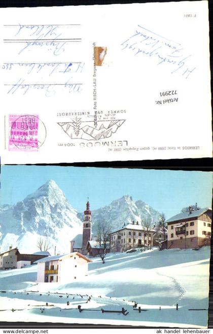 722991 Lermoos geg. Zugspitze Gemeinde Lermoos Bez. Reutte