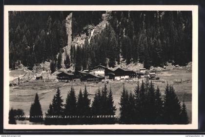 AK St. Jakob im Defereggental, Erlsbach mit Almerhorn