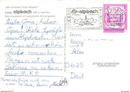 Alpbach Brixlegg Tirol AT Fliegeraufnahme