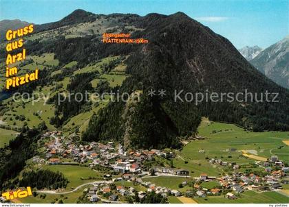 Arzl Pitztal Fliegeraufnahme