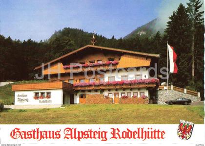 Gasthaus Alpsteig - Rodelhutte - Vomp - Tirol - mountain inn - 1995 - Austria - used