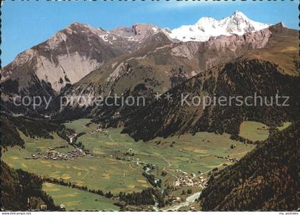Kals Grossglockner Fliegeraufnahme