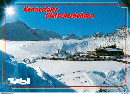 Kaunertal Kaunertaler-Gletscherbahnen Winter Schnee Restaurant-Aussenansicht