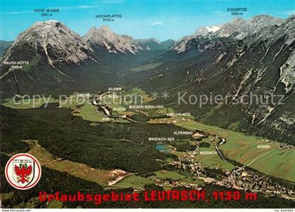 Leutasch Fliegeraufnahme