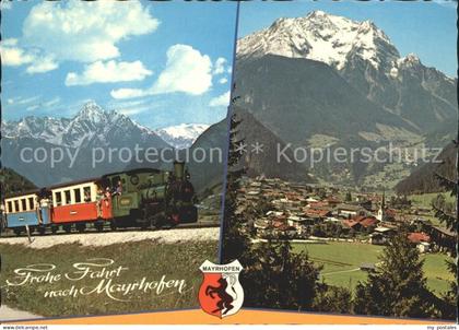 Mayrhofen Zillertal Luftkurort Gruenberg Zillertalbahn