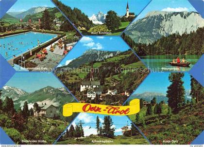 Oetz oetz Tirol AT Schwimmbad Auer-Kirchlein Piburgersee Bielefelder-Huette Ache
