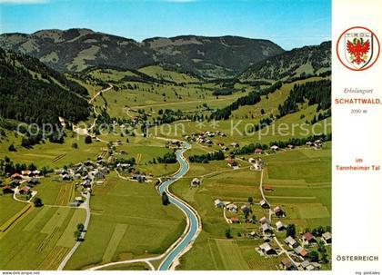 Schattwald Fliegeraufnahme Tannheimer Tal