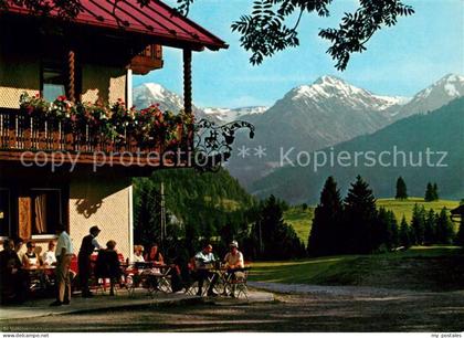 Schattwald Weinhaus Pension Alpenrose Rehbach Alpen