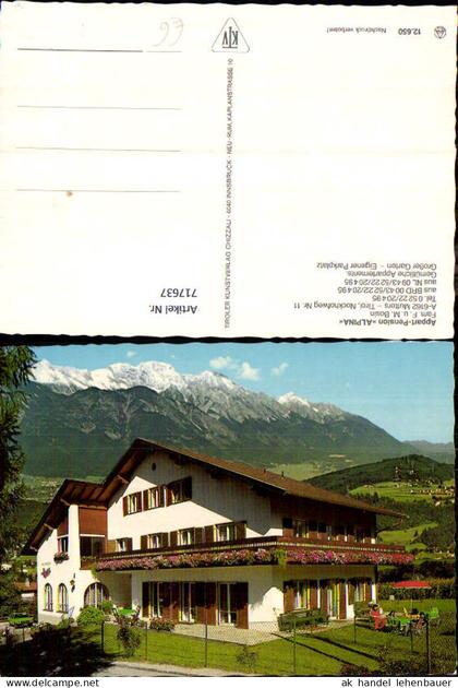 717637 Mutters in Tirol Appart-Pension Alpina