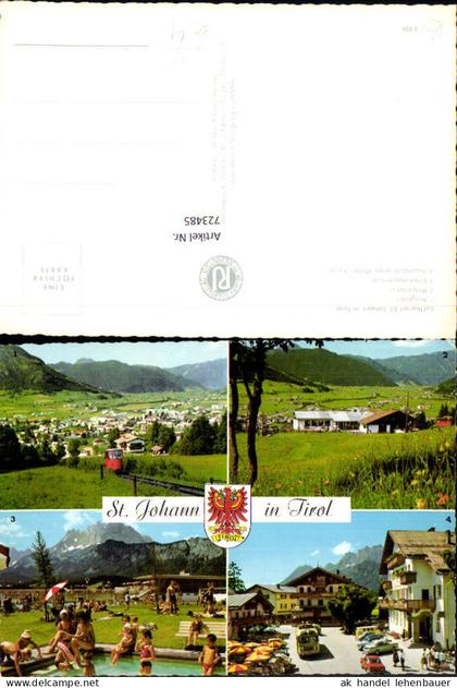 723485 St. Johann in Tirol Luftaufnahme Berge St. Johann in Tirol Bez. Kitzbühel