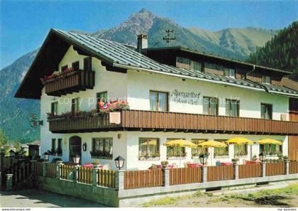 Holzgau Ausserfern Lechtal Tirol AT Alpengasthof Berg-Heil Lechtal Berge Balkon