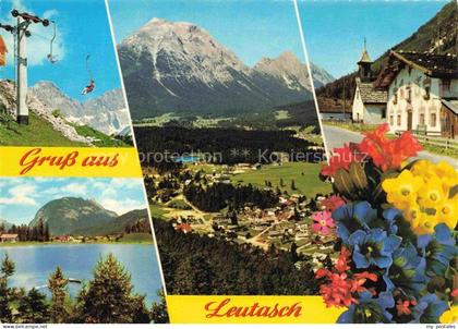 Leutasch Tirol AT Mundelift Rauthhuette Hohe-Munde Weidachsee Arnspitze Leutasch
