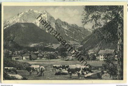Mayrhofen mit Grünberg - Foto-Ansichtskarte - Verlag A. Schöllhorn Innsbruck