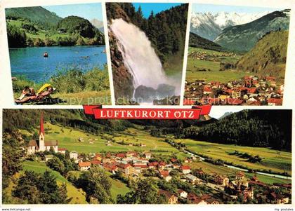 oetz Oetz oetztal Tirol AT Piburger-See Stuibenfall Kirchturm Dorfansicht Bergta