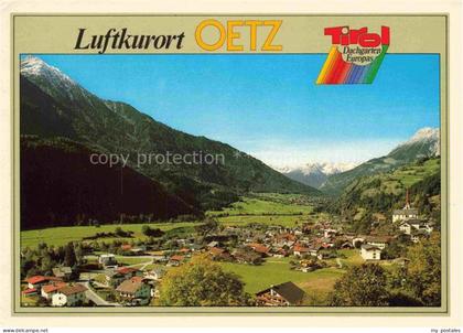 Oetz oetz Tirol AT Panorama Luftkurort oetztaler Alpen