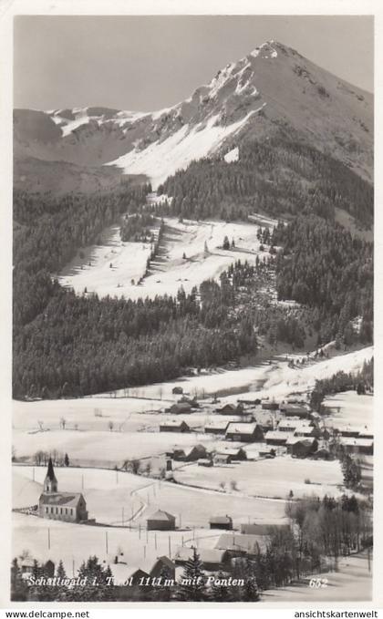 Schattwald, Tirol, mit Ponten ngl #F8791