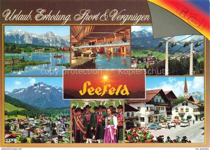SEEFELD  Tirol AT Wildsee Hallenbad Am Gschwandkopf Seefeld mit Hocheder Buergrm