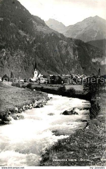 Umhausen Tirol Wildbach