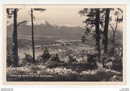 Velden am Wörthersee postcard posted 1955 b201001