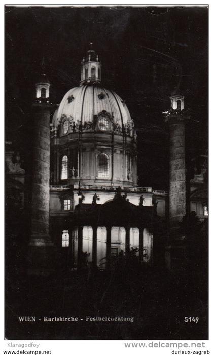 Vienna old postcard travelled 1966 bb151030