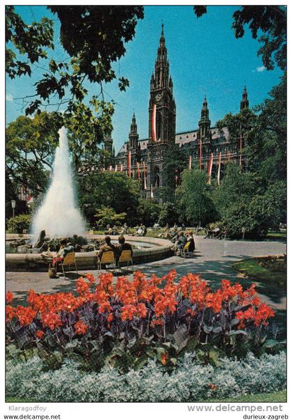 Vienna old postcard travelled 1977 bb 151022