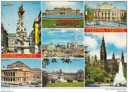 Vienna old postcard travelled 1983 bb151026