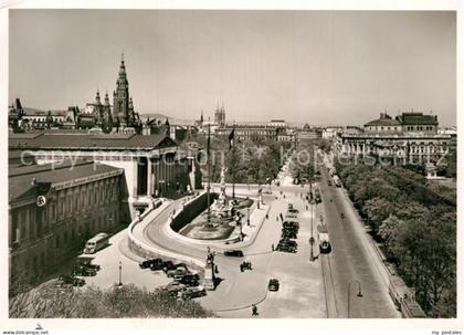 WIEN AT Ringstrasse mit Parlament