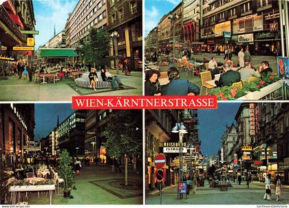 AUTRICHE - Wien - Kärntner Straße - Fußgängerzone - Rue de Carinthie - Zone piétonne - Multivues - Animé - Carte Postale