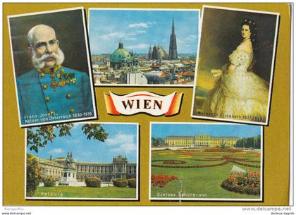 Vienna old postcard travelled 1983 bb151026