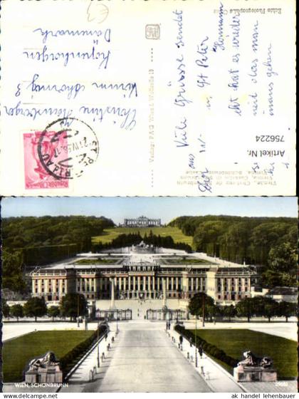756224 Wien Hietzing Schönbrunn Wien 1956