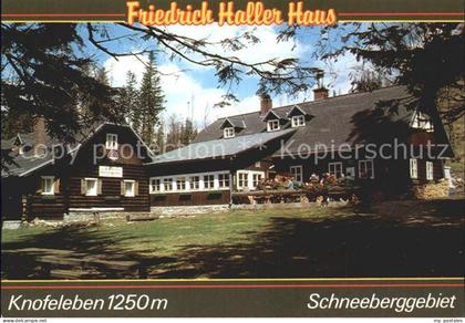 WIEN AT Friedrich Haller Haus Schneeberggebiet