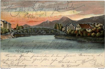 Villach/Kärnten - Villach, Draubrücke