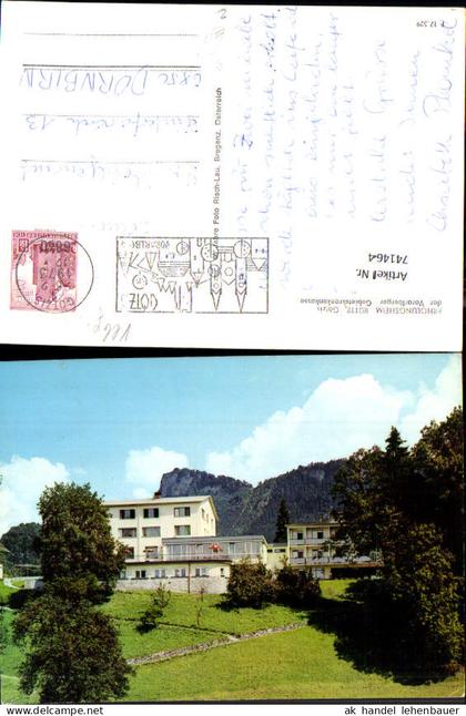 741464 Götzis Erholungsheim Rütte
