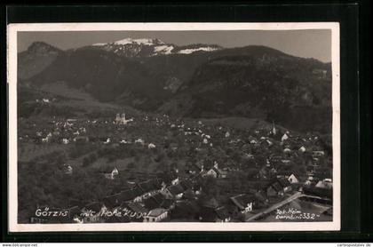 AK Götzis, Gesamtansicht mit Hohe Kugel