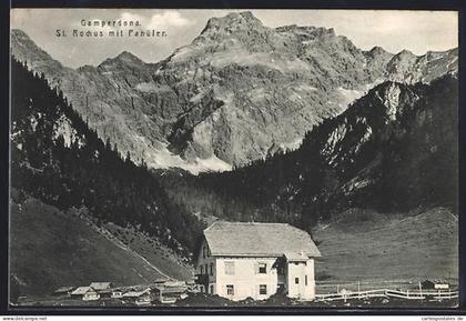 AK Nenzing, Gasthof Gamperdona, St. Rochus mit Panüler