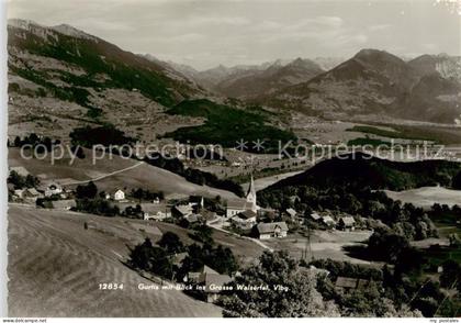 Gurtis Nenzing Vorarlberg AT Panorama Blick ins Grosse Walsertal Alpen