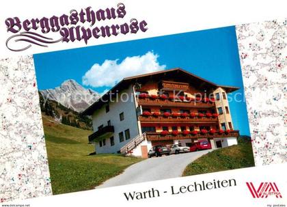 Lechleiten Warth Berggasthaus Alpenrose