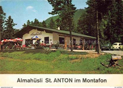 St Anton Montafon Vorarlberg AT Almahuesli St Anton Terrasse