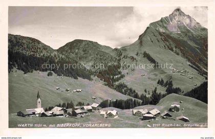 Warth Vorarlberg AT mit Biberkopf