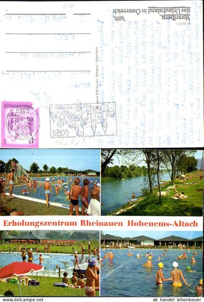 719286 Hohenems Altach Rheinauen Freibad Bad