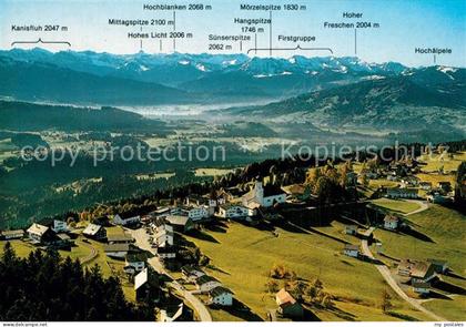 Sulzberg Vorarlberg Fliegeraufnahme