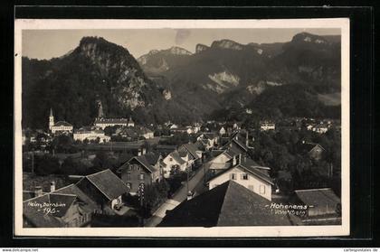 AK Hohenems, Teilansicht mit Strassenpartie
